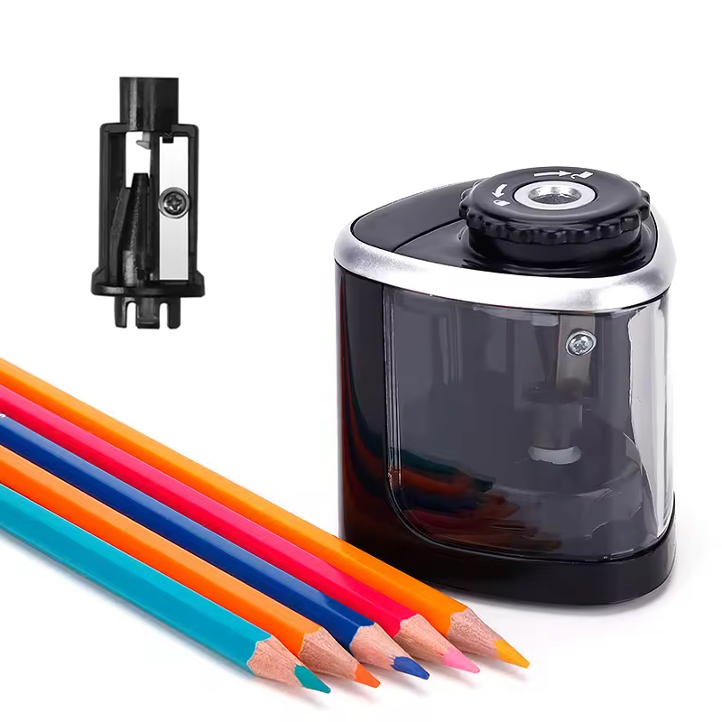 Electric Pencil Sharpener Usb - Sacapuntas Eléctrico a Batería, Sacapuntas Automático