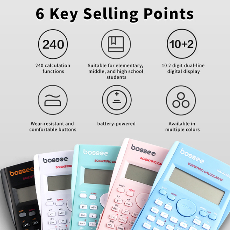 Calculadora científica con 240 - Scientific Calculator For Secondary School reseña y precio