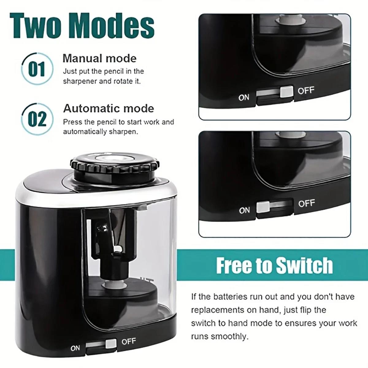Sacapuntas automático eléctric - Electric Pencil Sharpener Usb reseña y precio