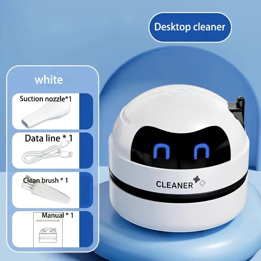 Aspiradora de Escritorio Portá - Mini Desktop Vacuum Cleaner For Eraser Dust reseña y precio