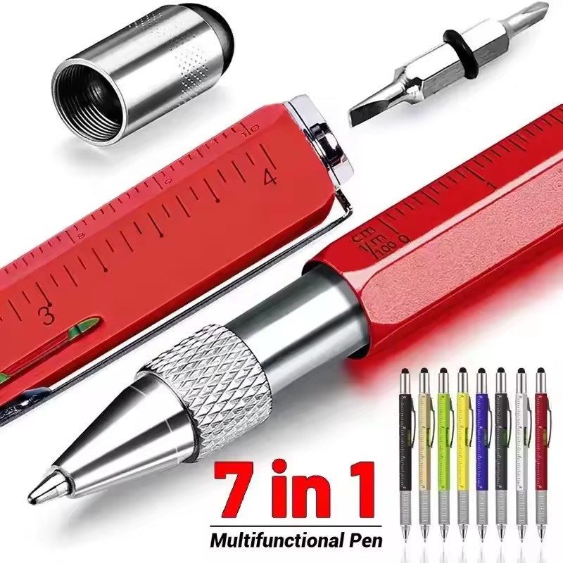 Bolígrafo Multifuncional 7 en  - Writing Tools reseña y precio